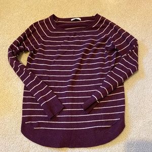 Pinstriped sweater